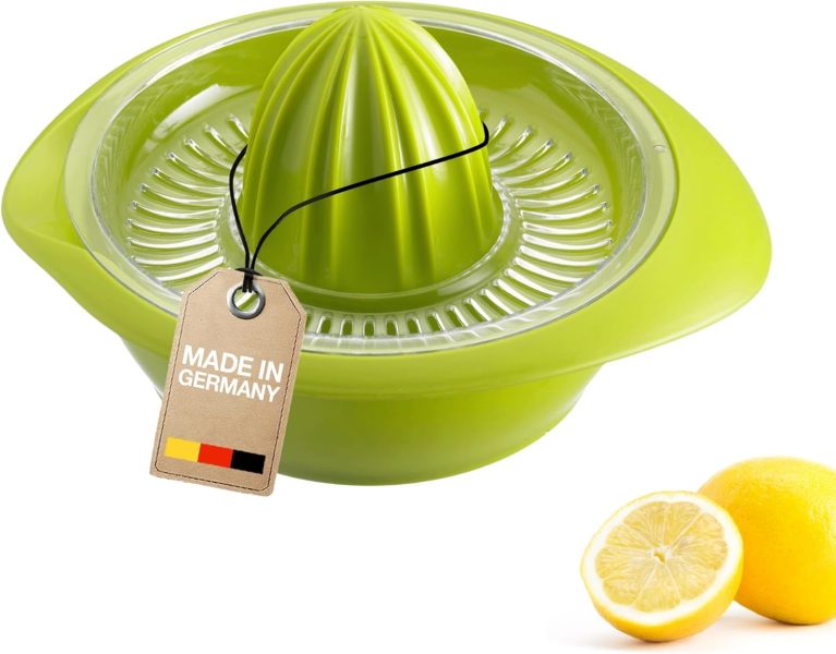 Westmark Presse-Orange/Citron/Lemon avec Récipient, Diamètre : 18,7 cm, Capacité : 0,5 litre, Plastique, Limetta, Vert pomme, 3091227A